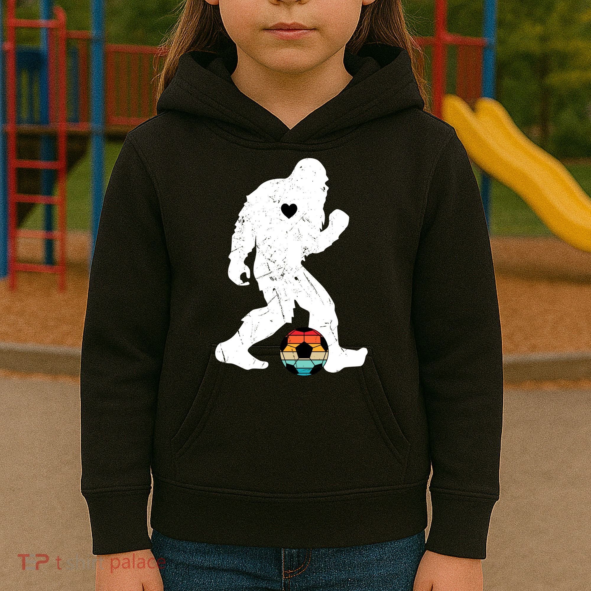 Bigfoot Soccer Kids Hoodie