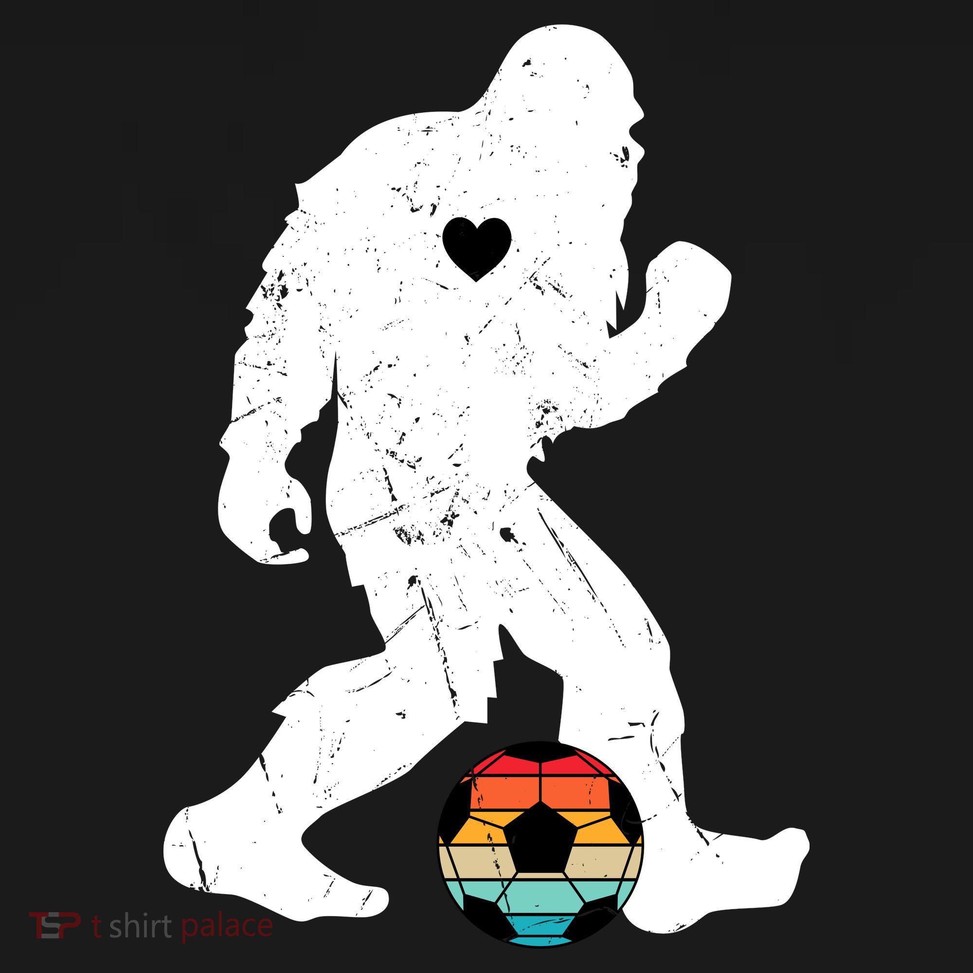 Bigfoot Soccer Kids Hoodie