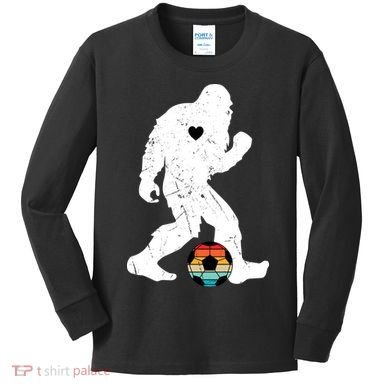 Bigfoot Soccer Kids Long Sleeve Shirt