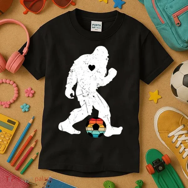 Bigfoot Soccer Kids T-Shirt