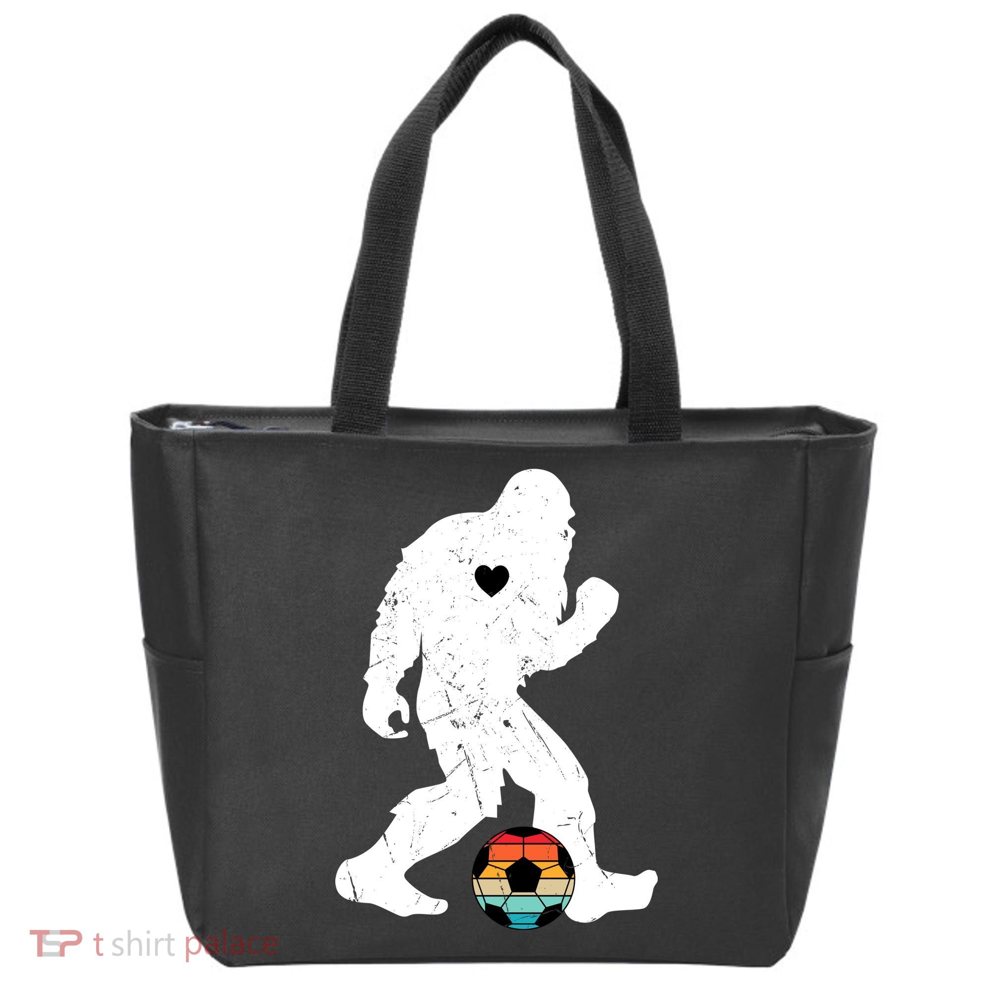 Bigfoot Soccer Tote Bag