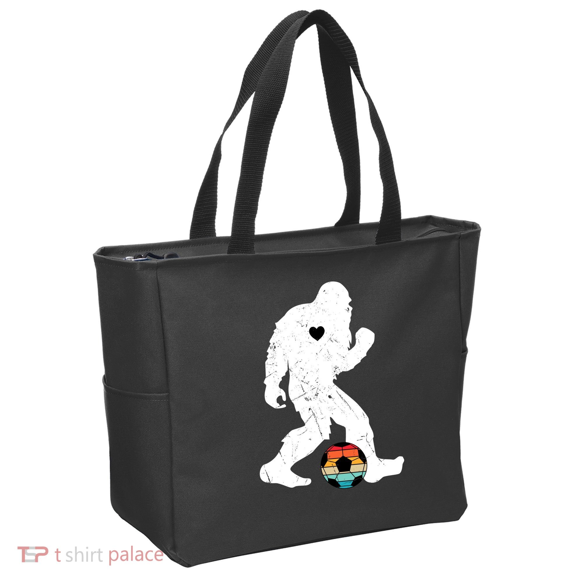 Bigfoot Soccer Tote Bag