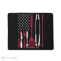 BBQ Smoker Barbecue Chef Smoking Tools Grilling Pit Master Mousepad thumb 0