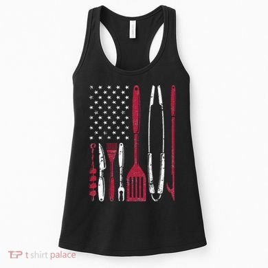 BBQ Smoker Barbecue Chef Smoking Tools Grilling Pit Master Women's Tank Top