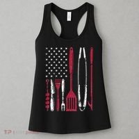 BBQ Smoker Barbecue Chef Smoking Tools Grilling Pit Master Women's Tank Top thumb 3