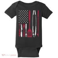 BBQ Smoker Barbecue Chef Smoking Tools Grilling Pit Master Baby Bodysuit thumb 0