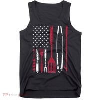BBQ Smoker Barbecue Chef Smoking Tools Grilling Pit Master Tank Top thumb 0