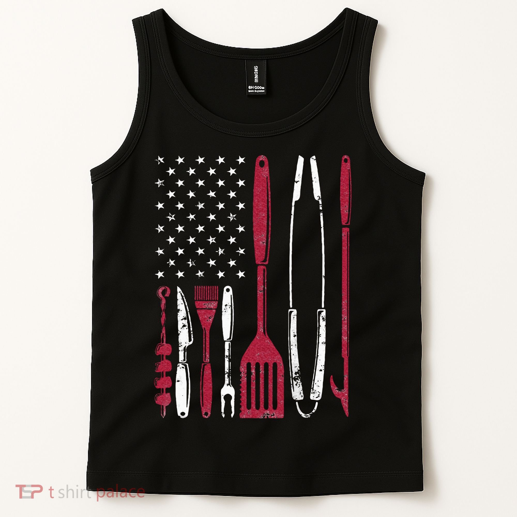 BBQ Smoker Barbecue Chef Smoking Tools Grilling Pit Master Tank Top