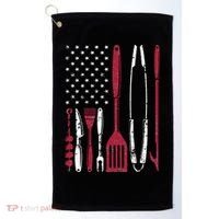 BBQ Smoker Barbecue Chef Smoking Tools Grilling Pit Master Golf Towel thumb 0