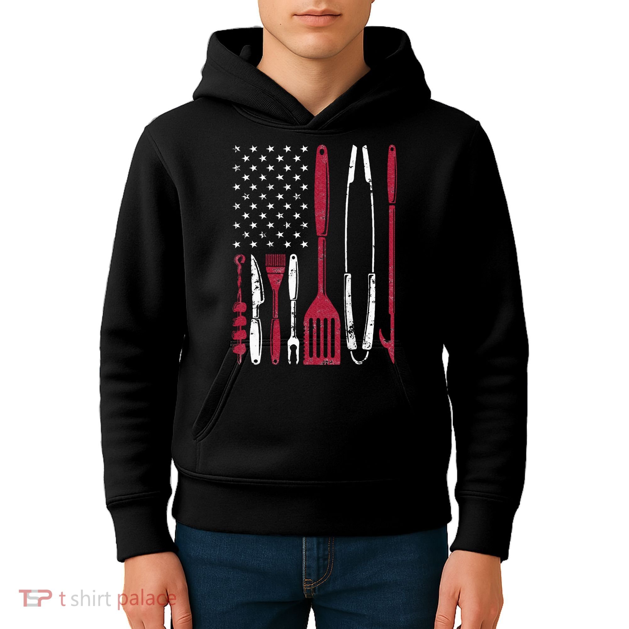 BBQ Smoker Barbecue Chef Smoking Tools Grilling Pit Master Kids Hoodie