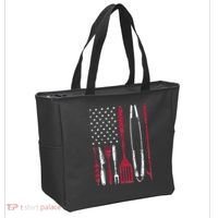 BBQ Smoker Barbecue Chef Smoking Tools Grilling Pit Master Tote Bag thumb 2