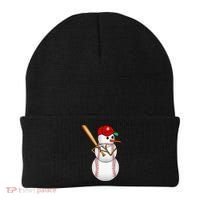 Baseball Snowman Balls Snow Christmas Xmas Gifts Beanie thumb 0