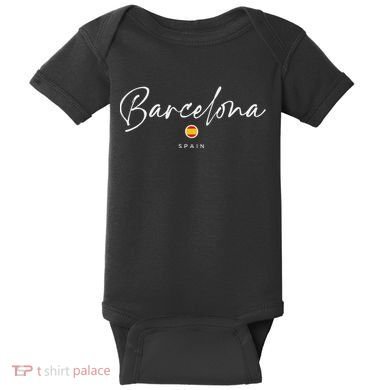 Barcelona Spain Baby Bodysuit