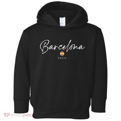 Barcelona Spain Toddler Hoodie