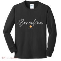 Barcelona Spain Kids Long Sleeve Shirt thumb 0