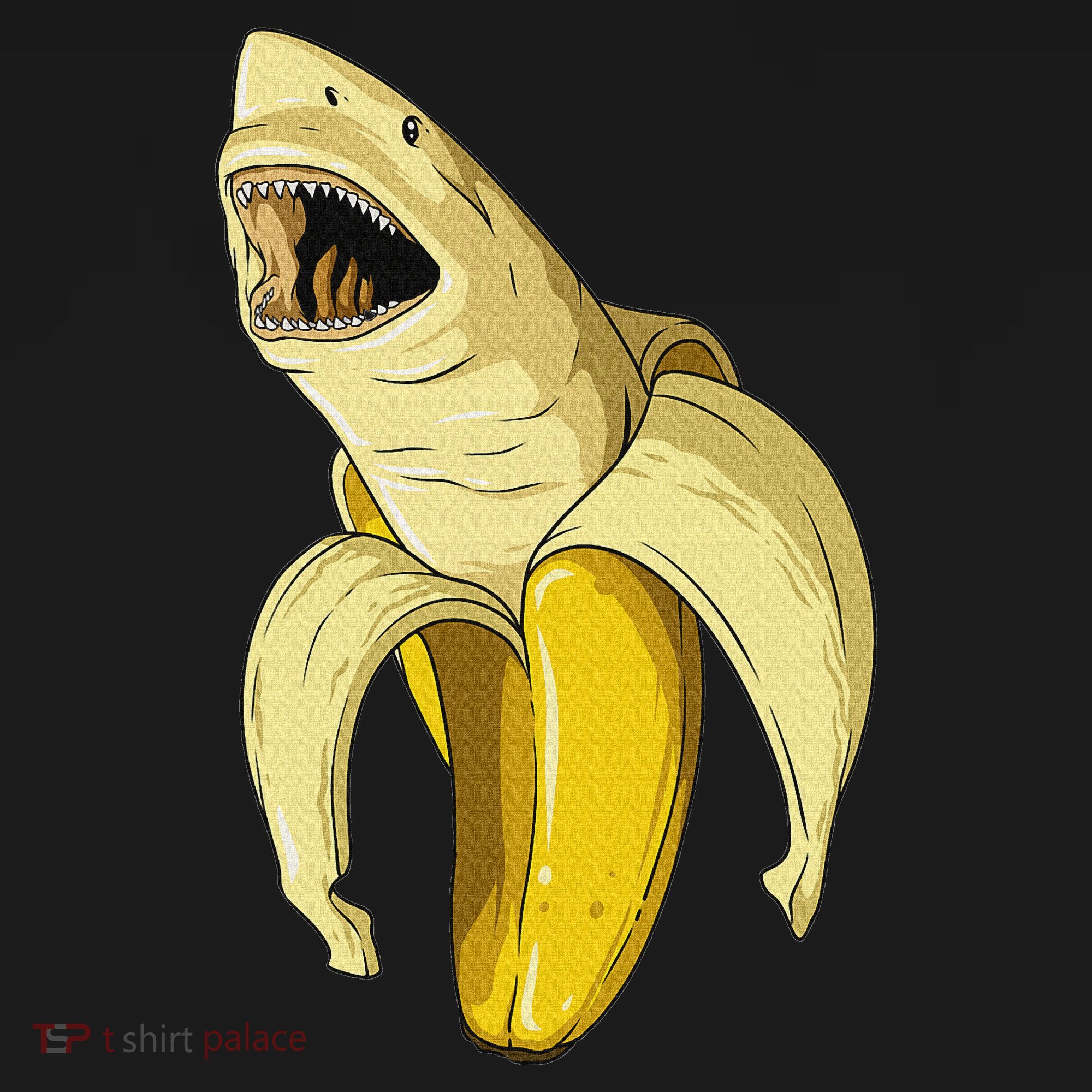 Banana Shark Banana Themed Party Shark Themed Party Apron