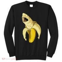 Banana Shark Banana Themed Party Shark Themed Party Sweatshirt thumb 0