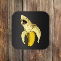 Banana Shark Banana Themed Party Shark Themed Party Coaster thumb 0
