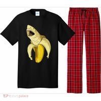 Banana Shark Banana Themed Party Shark Themed Party Pajama Set thumb 0
