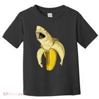 Banana Shark Banana Themed Party Shark Themed Party Toddler T-Shirt thumb 0
