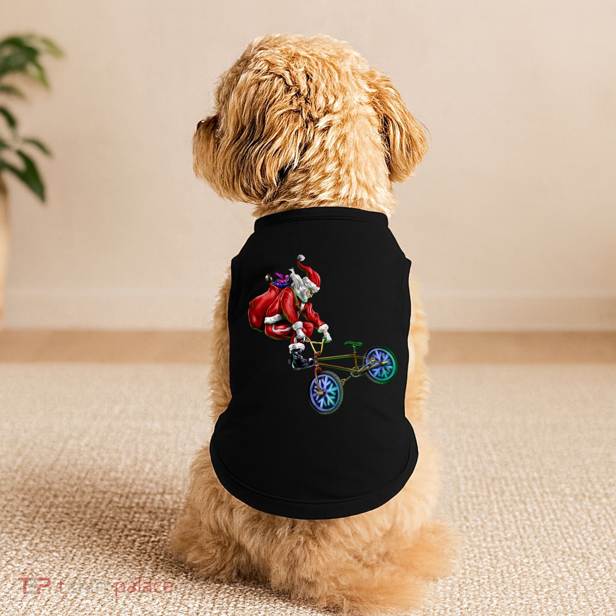 BMX Santa Doggie Tank