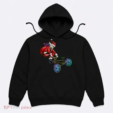 BMX Santa Hoodie