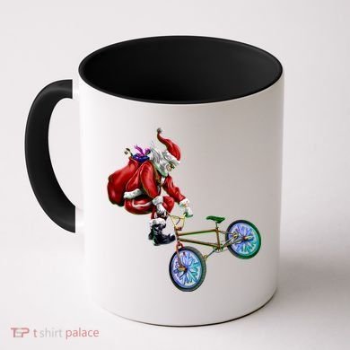 BMX Santa Coffee Mug