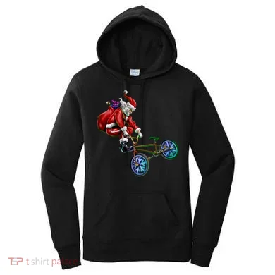 BMX Santa Women's Hoodie