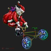 BMX Santa Tumbler thumb 3