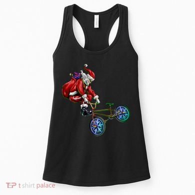 BMX Santa Women's Tank Top