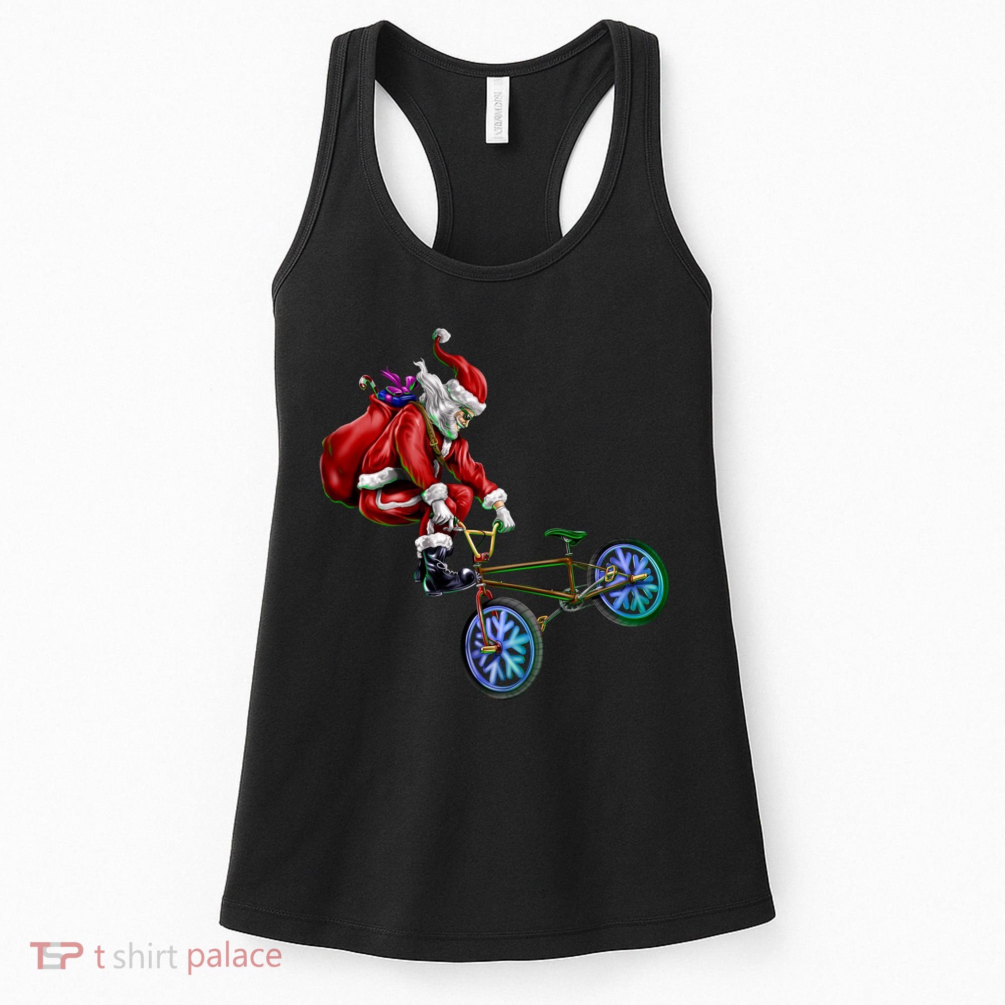 BMX Santa Women's Tank Top