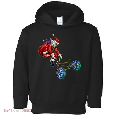 BMX Santa Toddler Hoodie