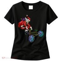 BMX Santa Women's T-Shirt thumb 0