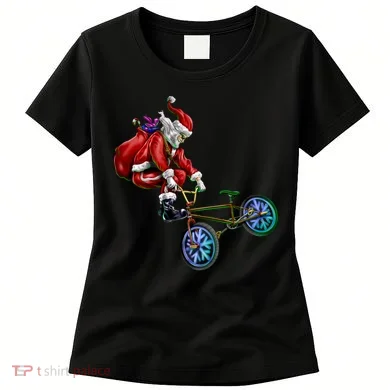 BMX Santa Women's T-Shirt