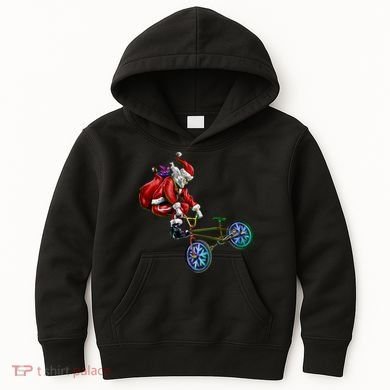 BMX Santa Kids Hoodie