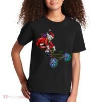 BMX Santa Kids T-Shirt thumb 2
