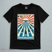 B52 Stratofortress Bomber Vintage Bomb Squadron Poster T-Shirt thumb 5