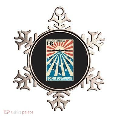 B52 Stratofortress Bomber Vintage Bomb Squadron Poster Ornament