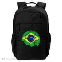 Brazil Soccer Ball Flag Jersey Backpack thumb 0