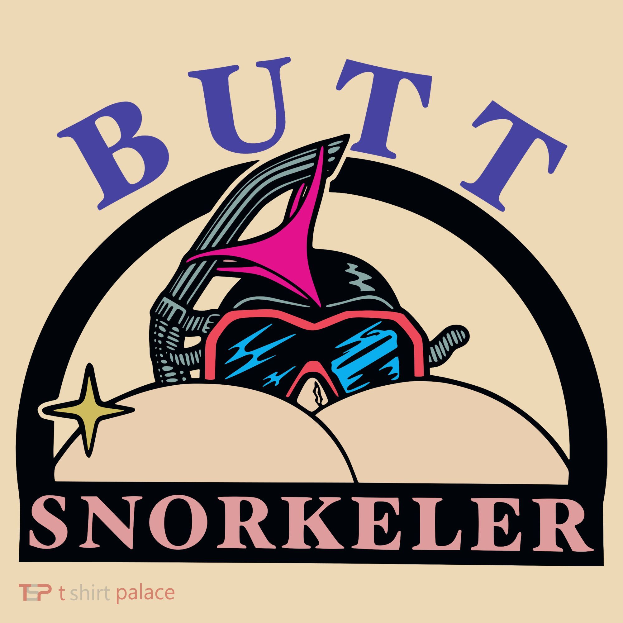 Butt Snorkeler Tote Bag