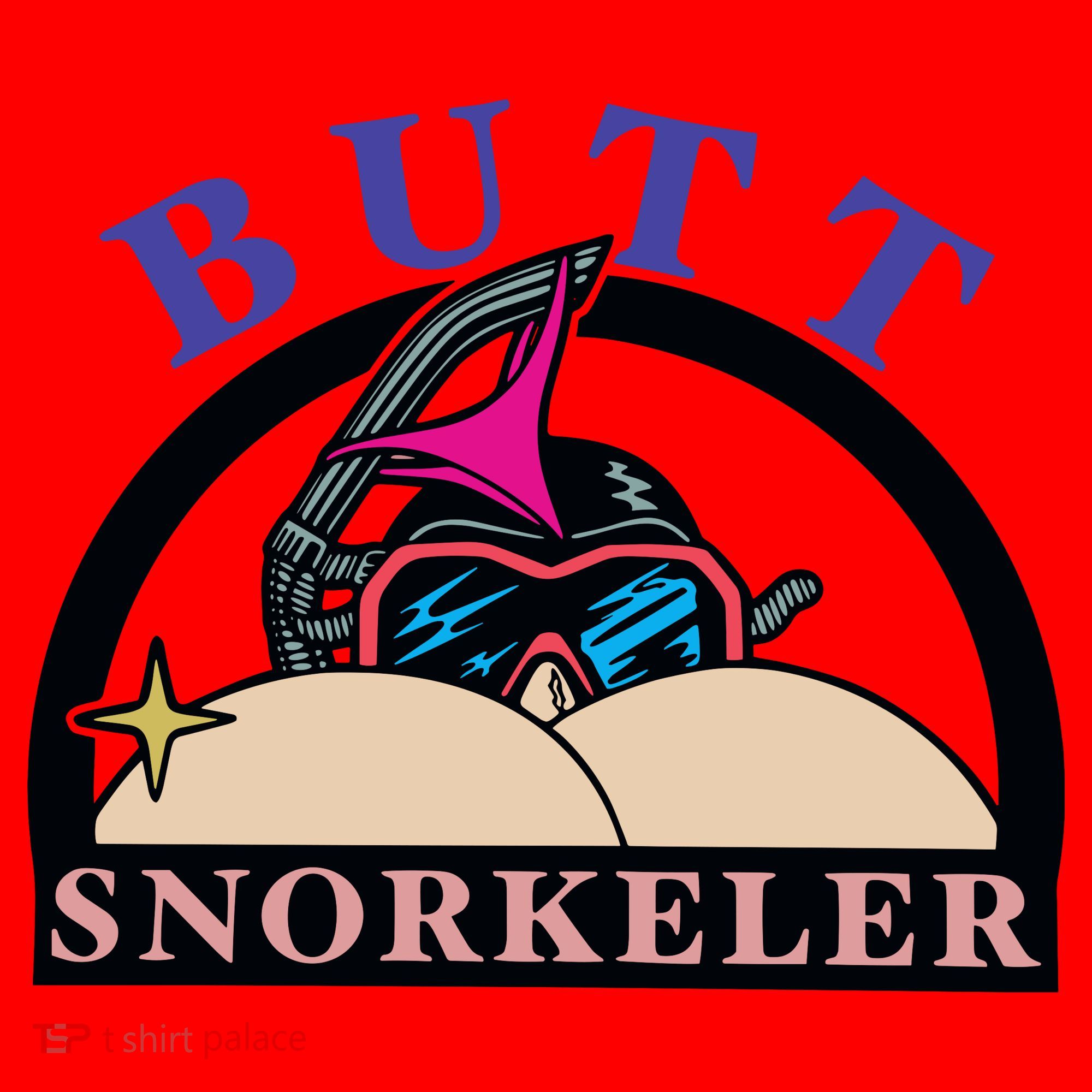 Butt Snorkeler Santa Hat
