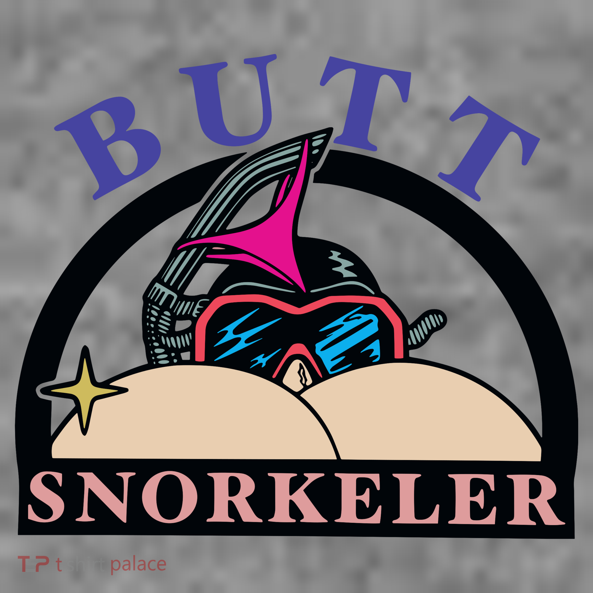 Butt Snorkeler Toddler Hoodie
