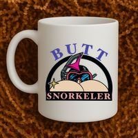 Butt Snorkeler Coffee Mug thumb 2