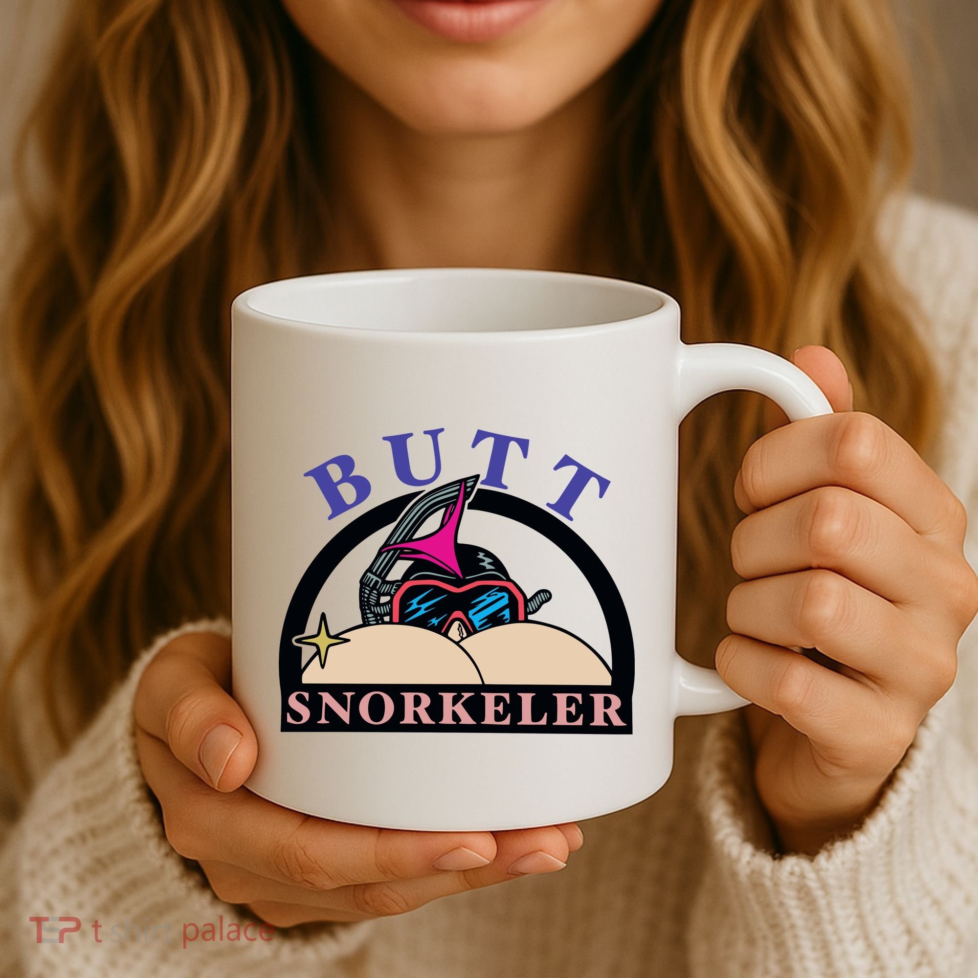 Butt Snorkeler Coffee Mug