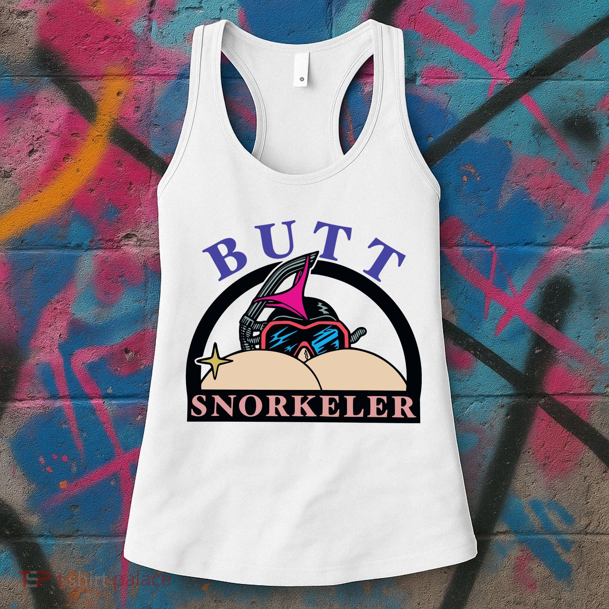 Butt Snorkeler Women's Tank Top