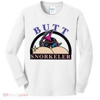Butt Snorkeler Kids Long Sleeve Shirt thumb 0
