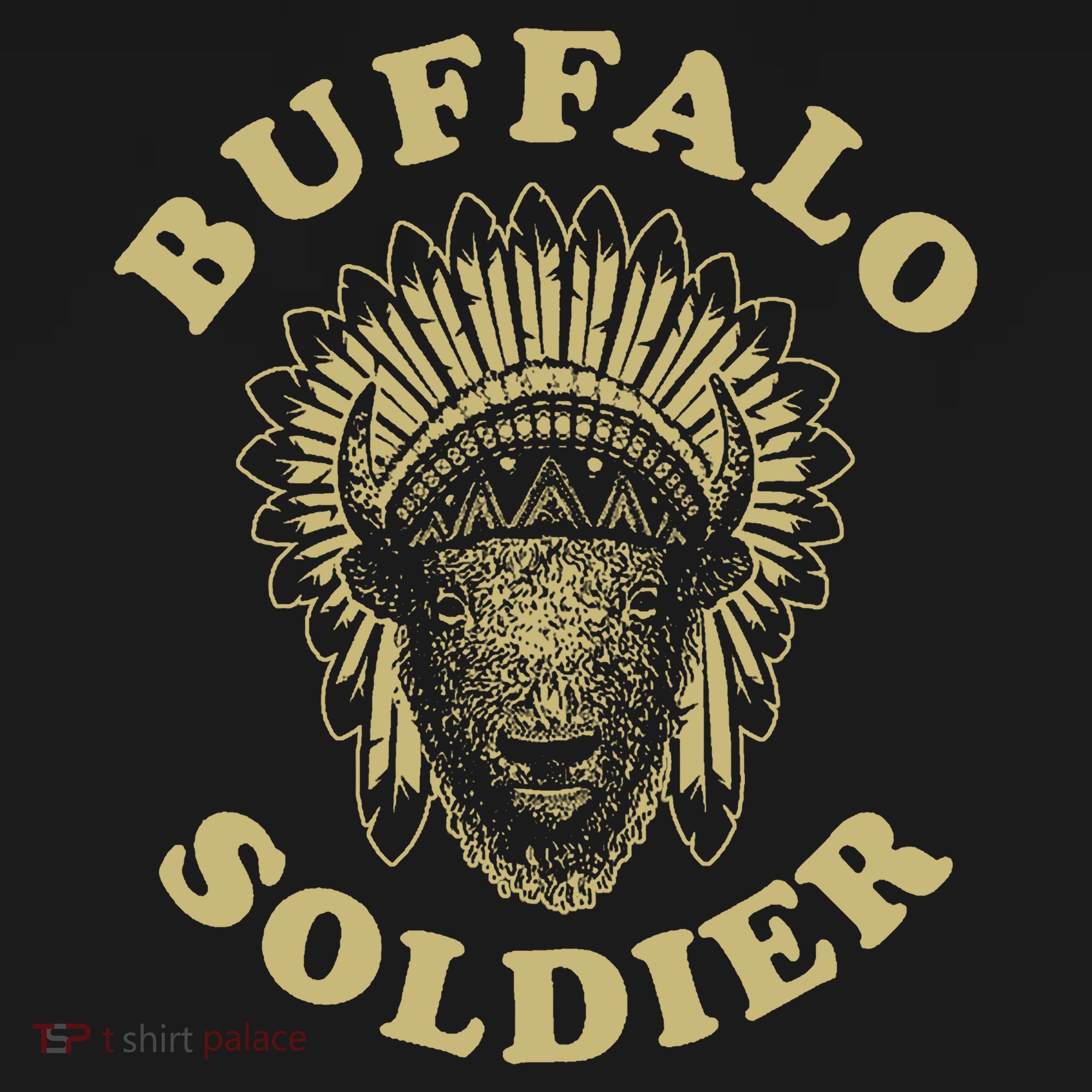 Buffalo Soldier USA-Made Doggie Bandana