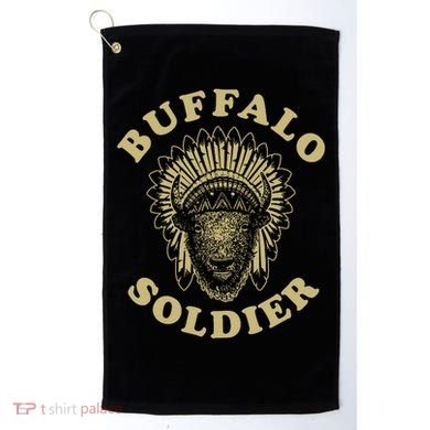 Buffalo Soldier Golf Towel