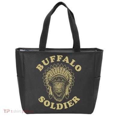 Buffalo Soldier Tote Bag