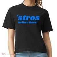Baseball Stros Before Hoes Houston Comfort Colors Boxy T-Shirt thumb 0